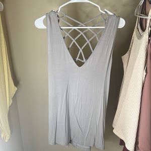 Bke Red tank top with straps